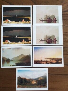 The Metropolitan Museum Of Art Lot Of 7 Fine Art Greeting Scenic Note Cards New